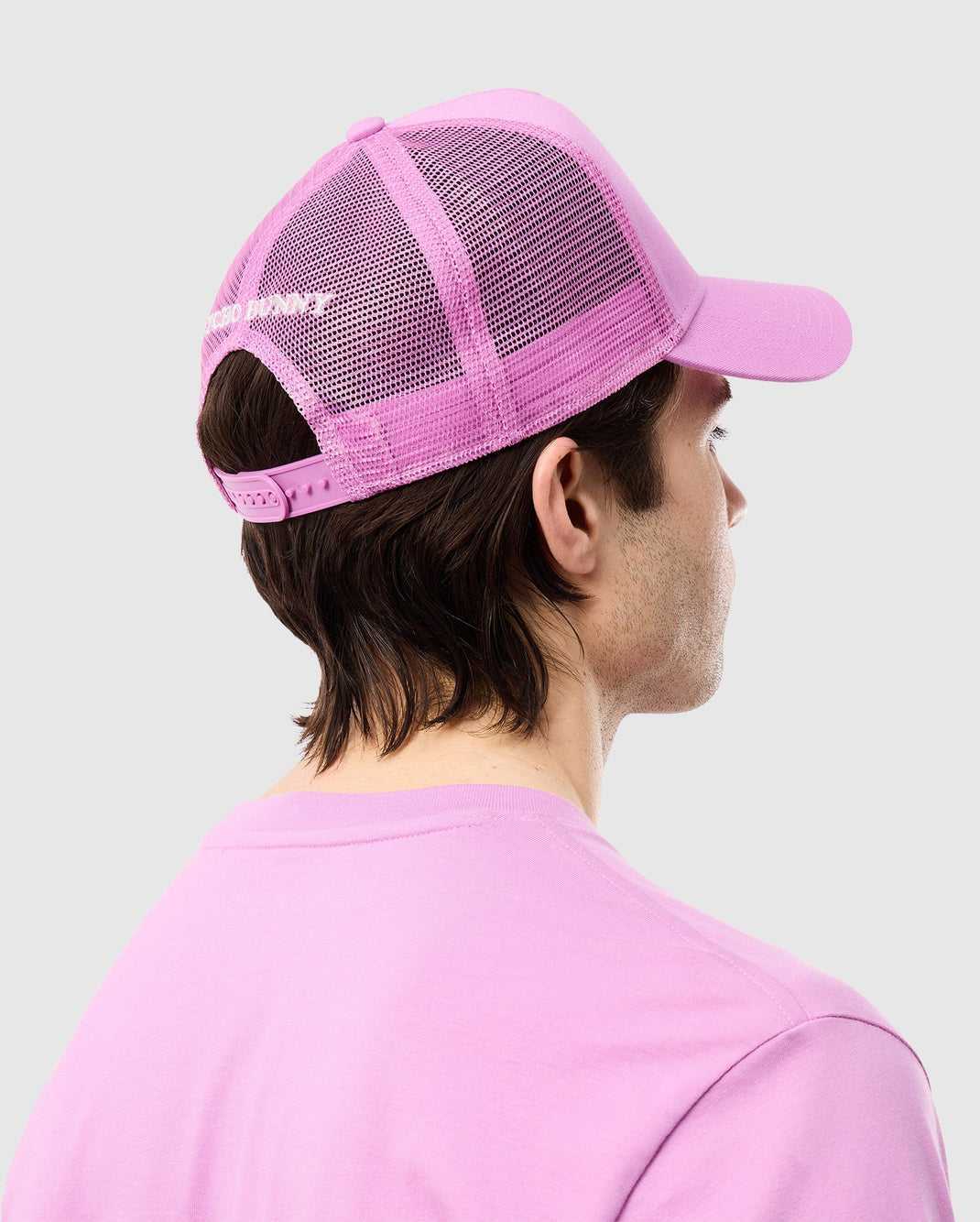 Chapeaux Psycho Bunny Houston Trucker Hat Violette Homme | SVU-02770229